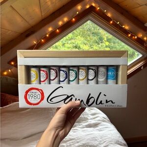 Brand New Gamblin 1980 Oil Paint Set with Linseed Oil